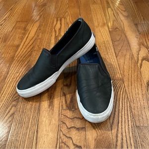 Keds Double Decker leather slip on loafers. Well loved/lots on life left. Size 7